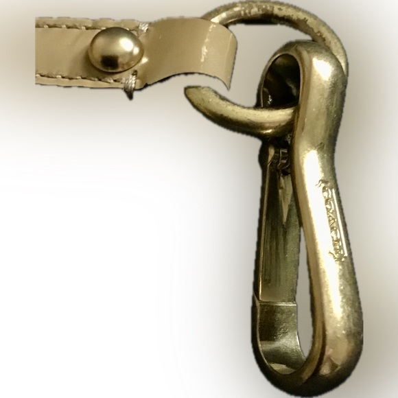 Vintage COACH Patent Leather Satchel | Handbag | Golden Mustard Yellow 🔥🔥 - Picture 12 of 16